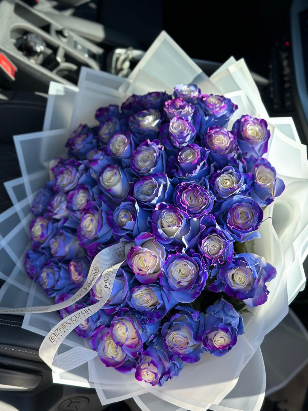 Buket Blue Buble